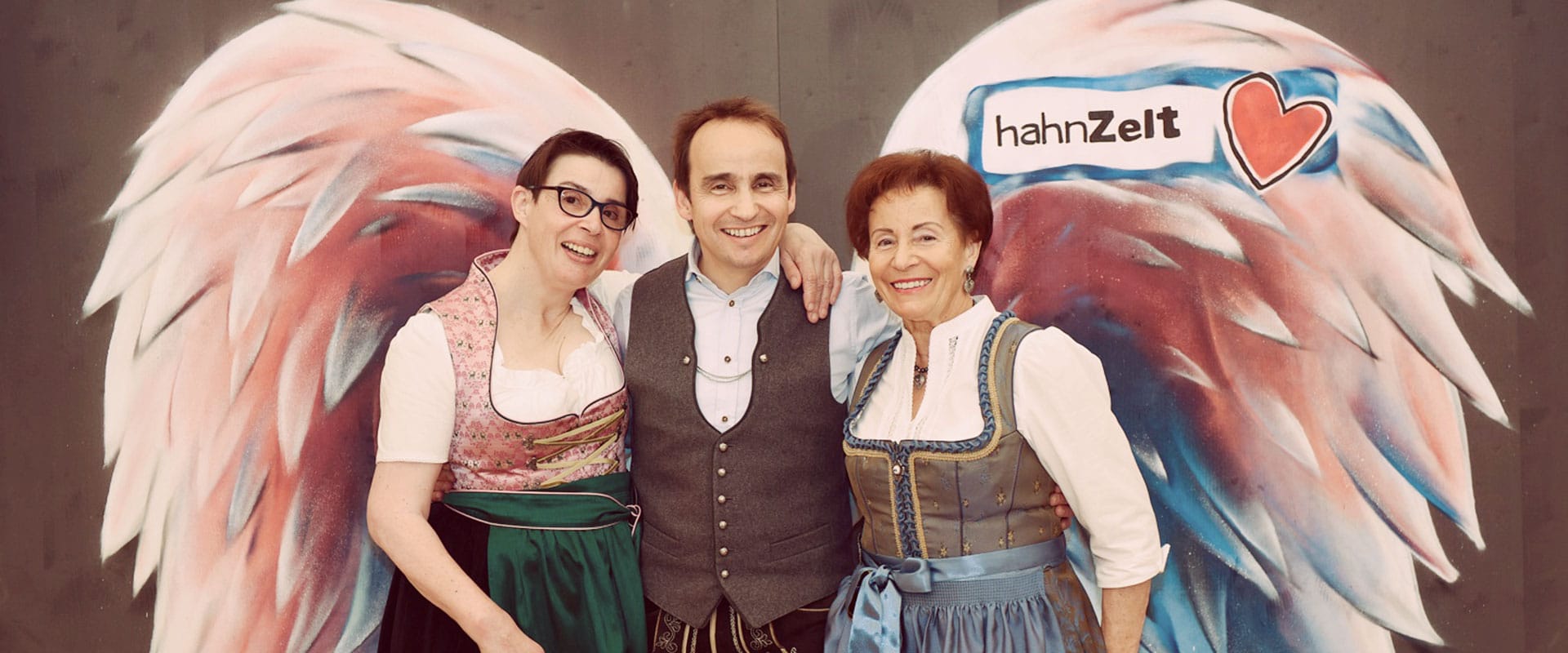 Die Geschäftsleitung der Hahn Zelt + Catering GmbH